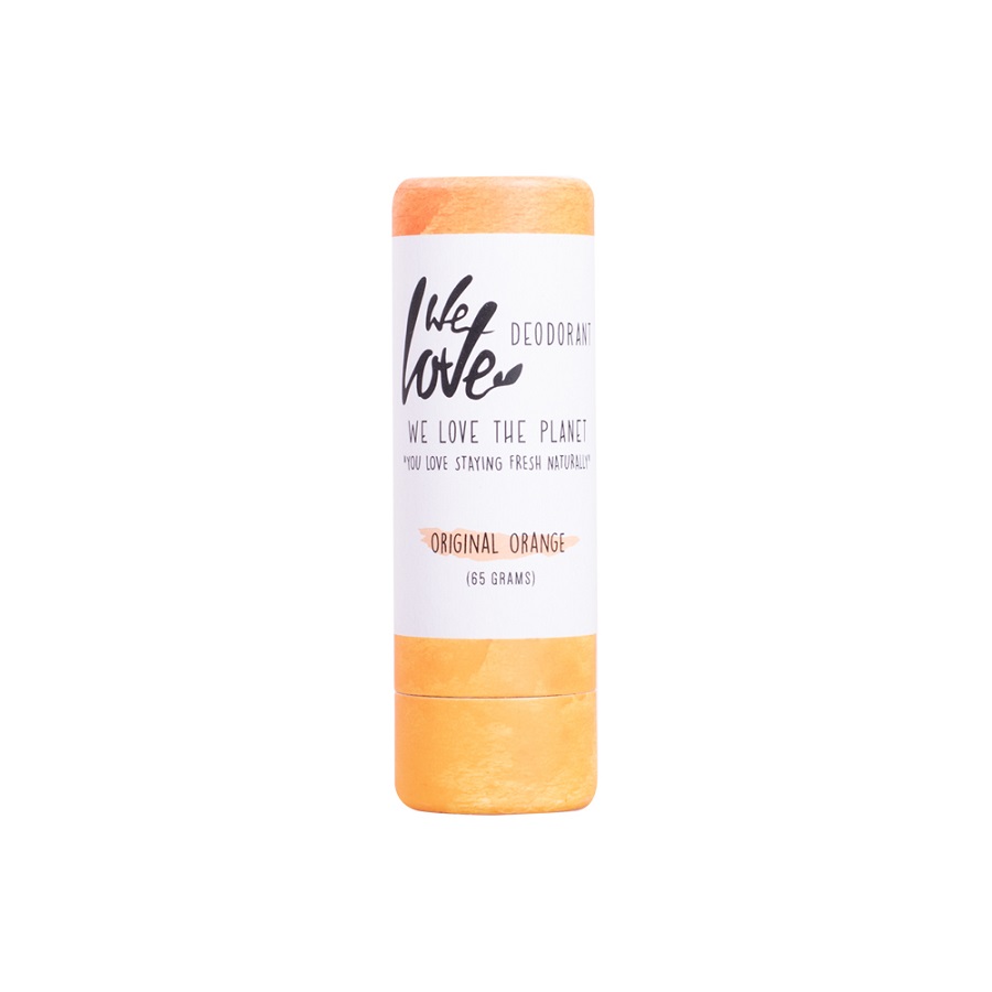 Deodorant natural stick Original Orange, 65 grame, We Love The Planet