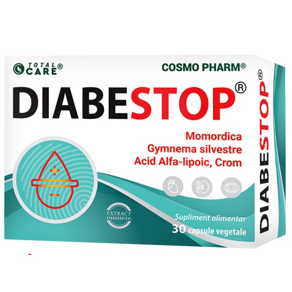 Diabestop, 30 capsule, Cosmopharm
