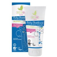 Pasta de dinti bio cu aroma de vanilie pentru copii, 75 ml, Ecosi Baby