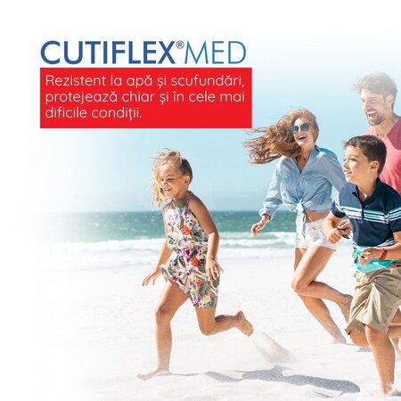 Pansament Cutiflex Med Master-Aid, 10 x 8 cm, 5 bucati, Pietrasanta Pharma 667967