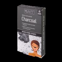 Benzi pentru curatarea porilor de pe nas cu carbune, 6 bucati, Beauty Formulas