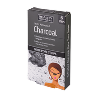 Benzi pentru curatarea porilor de pe nas cu carbune, 6 bucati, Beauty Formulas