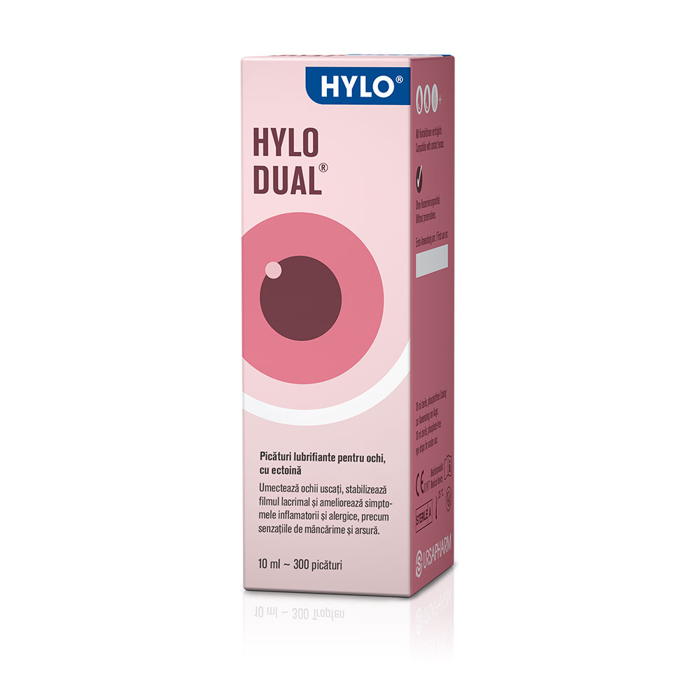 Picaturi pentru ochi Hylo Dual, 10 ml, Ursapharm