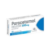 Paracetamol, 500 mg, 20 comprimate, Helcor