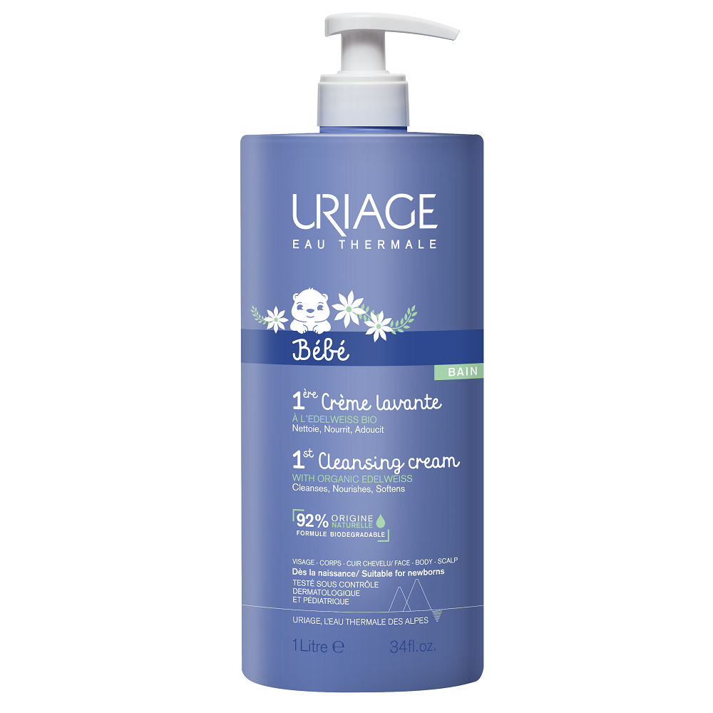 Crema de curatare 1er Bebe, 1000 ml, Uriage