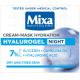 Crema hidratanta de noapte cu acid hialuronic Hyalurogel, 50 ml, Mixa 695793