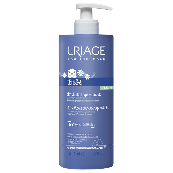 Lapte hidratant 1er Bebe, 500 ml, Uriage