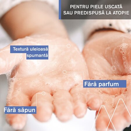 Ulei calmant de curatare pentru bebelusi 1er Bebe Xemose C8+, 500 ml, Uriage 737591