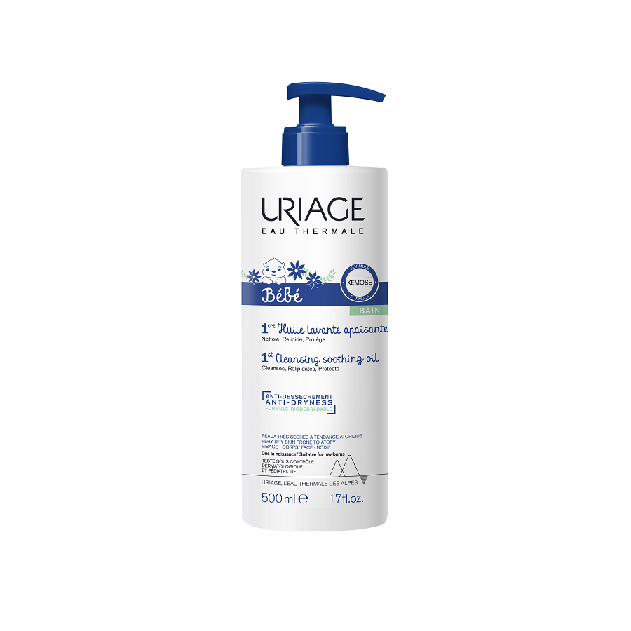 Ulei calmant de curatare 1er Bebe, 500 ml, Uriage