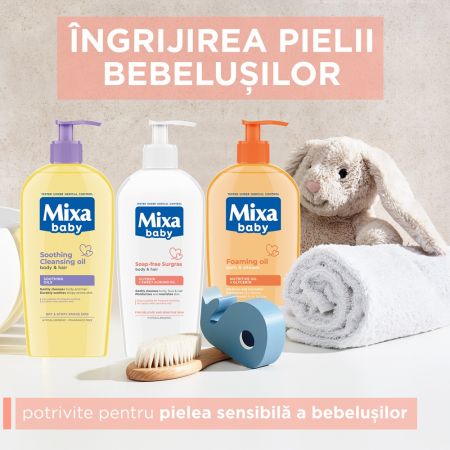 Ulei de curatare calmant pentru piele uscata sau cu tendinta acneic Atopiance, 250 ml, Mixa 669642