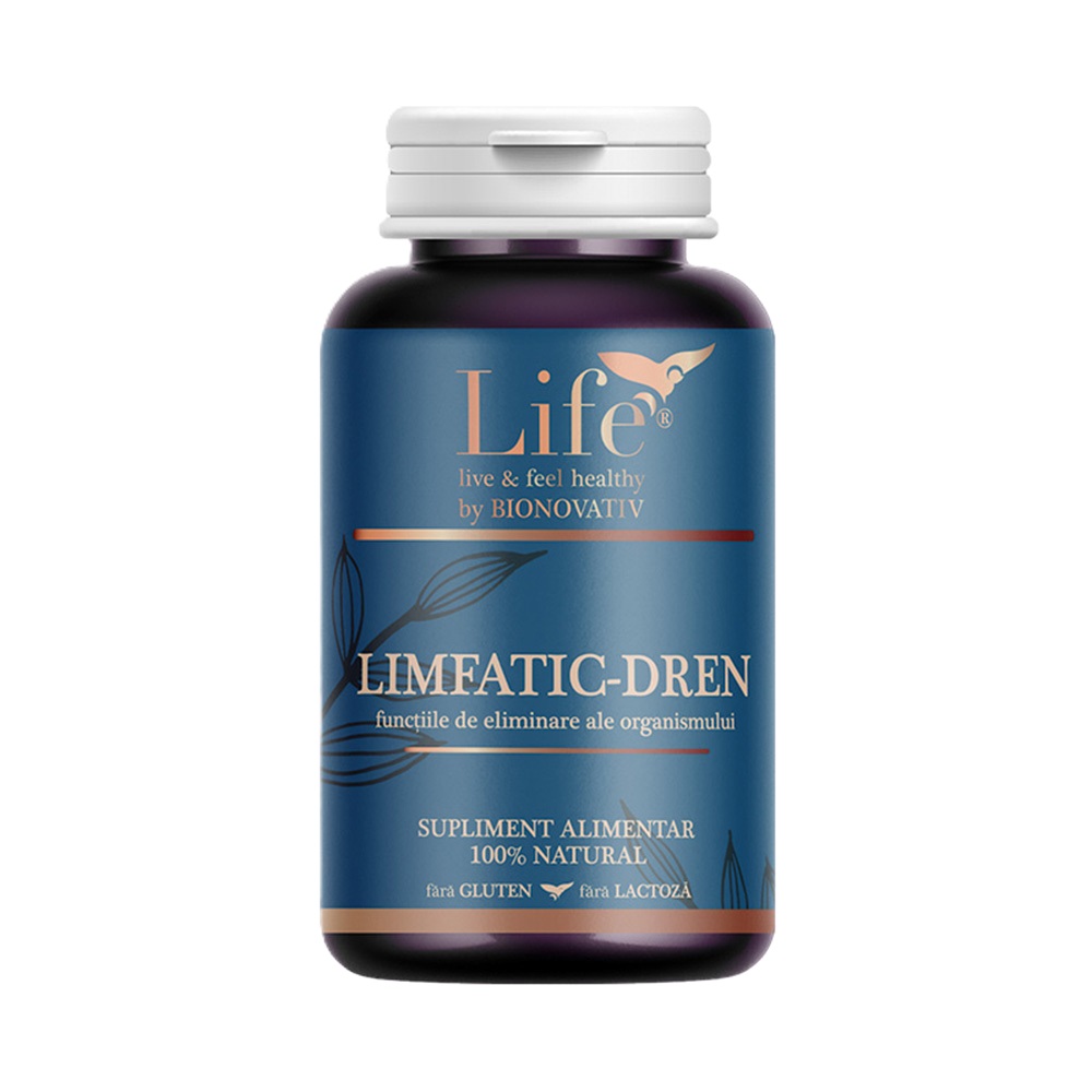 Limfatic-dren, 120 capsule, Bionovativ