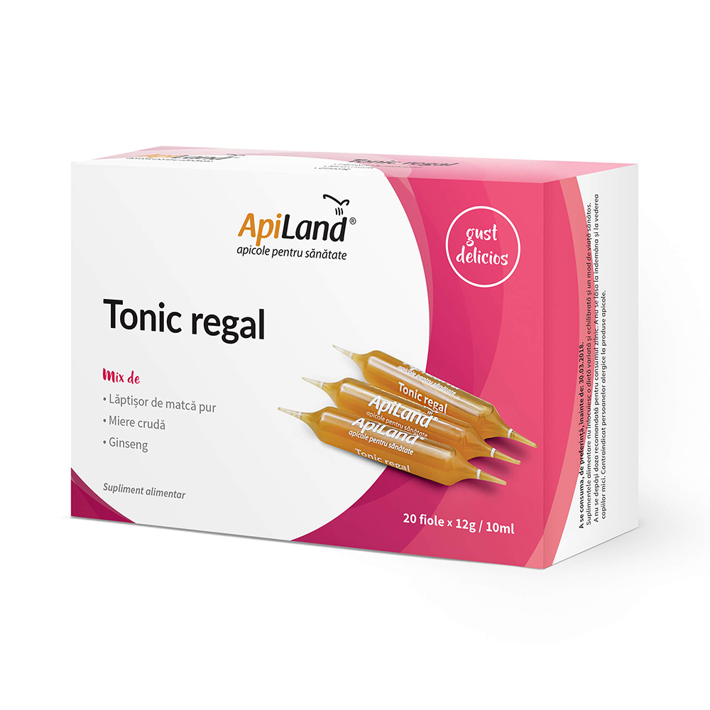 Tonic regal, 20 fiole x 10 ml, Apiland