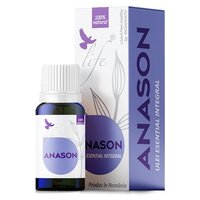 Ulei esential integral de anason, 10 ml, Bionovativ