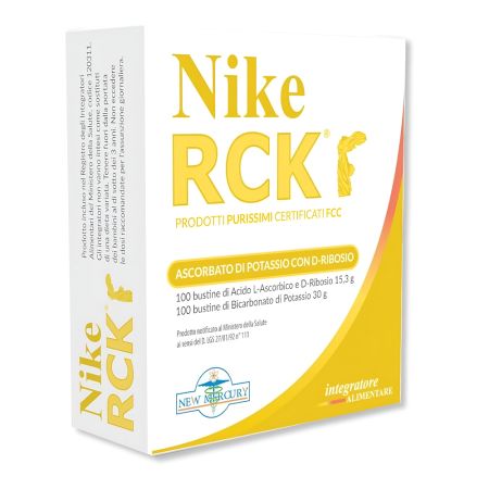 Ascorbat de potasiu cu D-Riboza Nike RCK, 100 plicuri, New Mercury