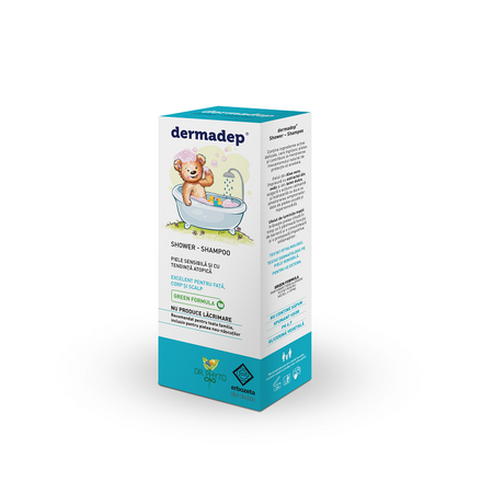 Sampon si gel de dus Dermadep, 250 ml, Dr. Phyto