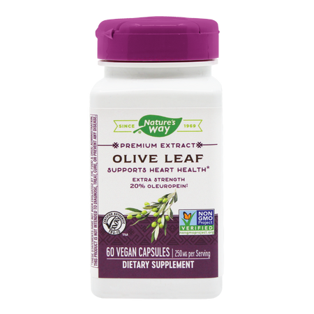 Olive Leaf 20% SE Nature's Way, 60 capsule, Secom