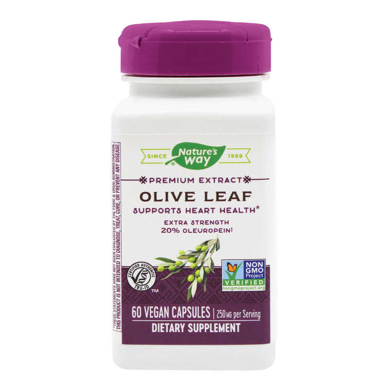 Olive Leaf 20% SE Nature's Way, 60 capsule, Secom