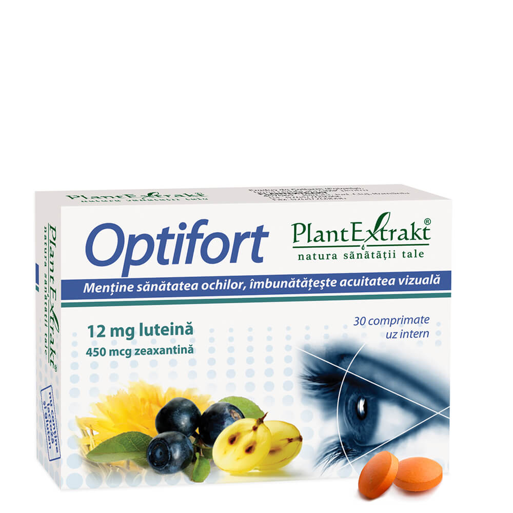 Optifort, 12 mg, 30 comprimate, Plant Extrakt