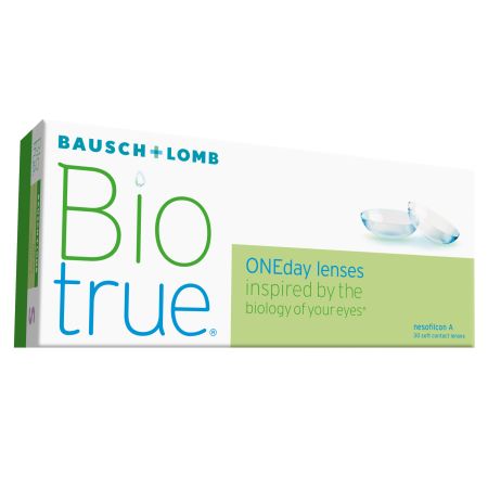 Lentile de contact -01.00 Biotrue OneDay, 30 bucati, Bausch Lomb