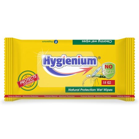 Servetele umede No Bzz, 15 bucati, Hygienium
