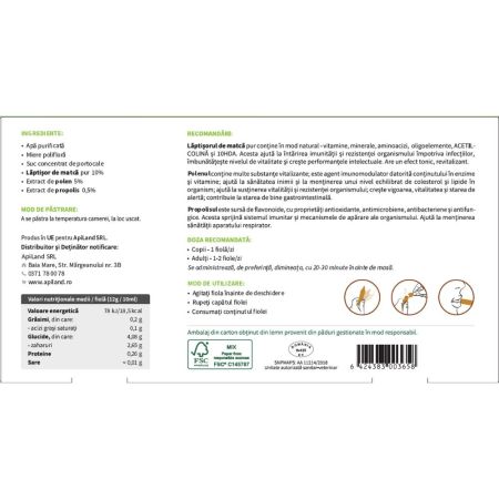 Tonic junior, 20 fiole, Apiland 700872