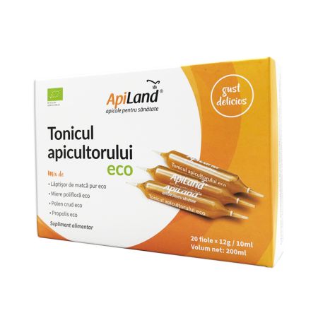 Tonicul apicultorului Bio, 20 fiole, Apiland