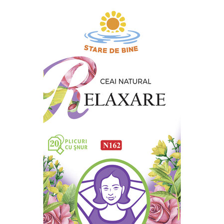 Ceai Relaxare N162, 20 plicuri, Fares 623689
