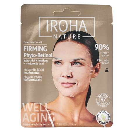 Masca anti-imbatranire cu Bakuchiol pentru fata, 23 ml, Iroha