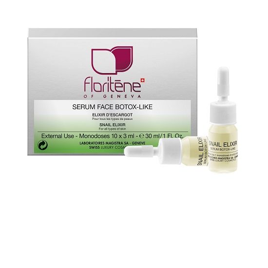 Fiole cu extract de melc Botox Like, 10 fiole, Floritene