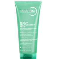 Gel spumant activ pentru fata si corp Sebium 25, 200 ml, Bioderma
