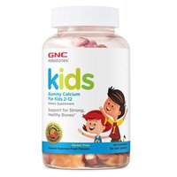 Calciu pentru copii intre 2-12 ani Kids Milestones (571102), 120 jeleuri gumate, GNC