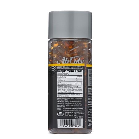 Sleak & Lean Abdominal Cuts, 120 capsule, GNC 610067