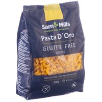 Paste elbows din porumb Pasta D'oro, 500 g, Sam Mills