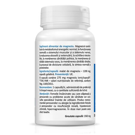 Magnesium Malate, 30 capsule, Zenyth 619232
