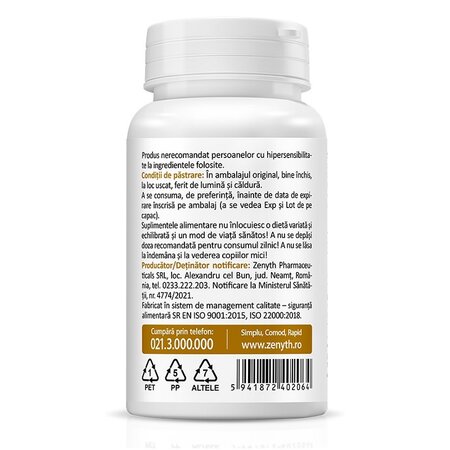 Vitamina D & Cofactors, 30 capsule, Zenyth 619226
