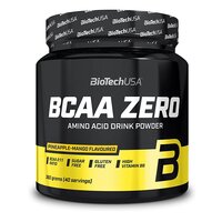 BCAA Zero Pineapple - Mango fara gluten, 360 g, Biotech USA
