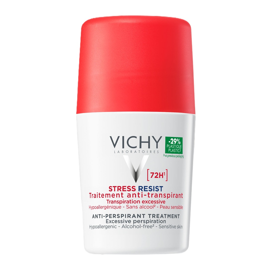Deodorant roll-on tratament intensiv anti-transpirant stress-resist 72h, 50 ml, Vichy
