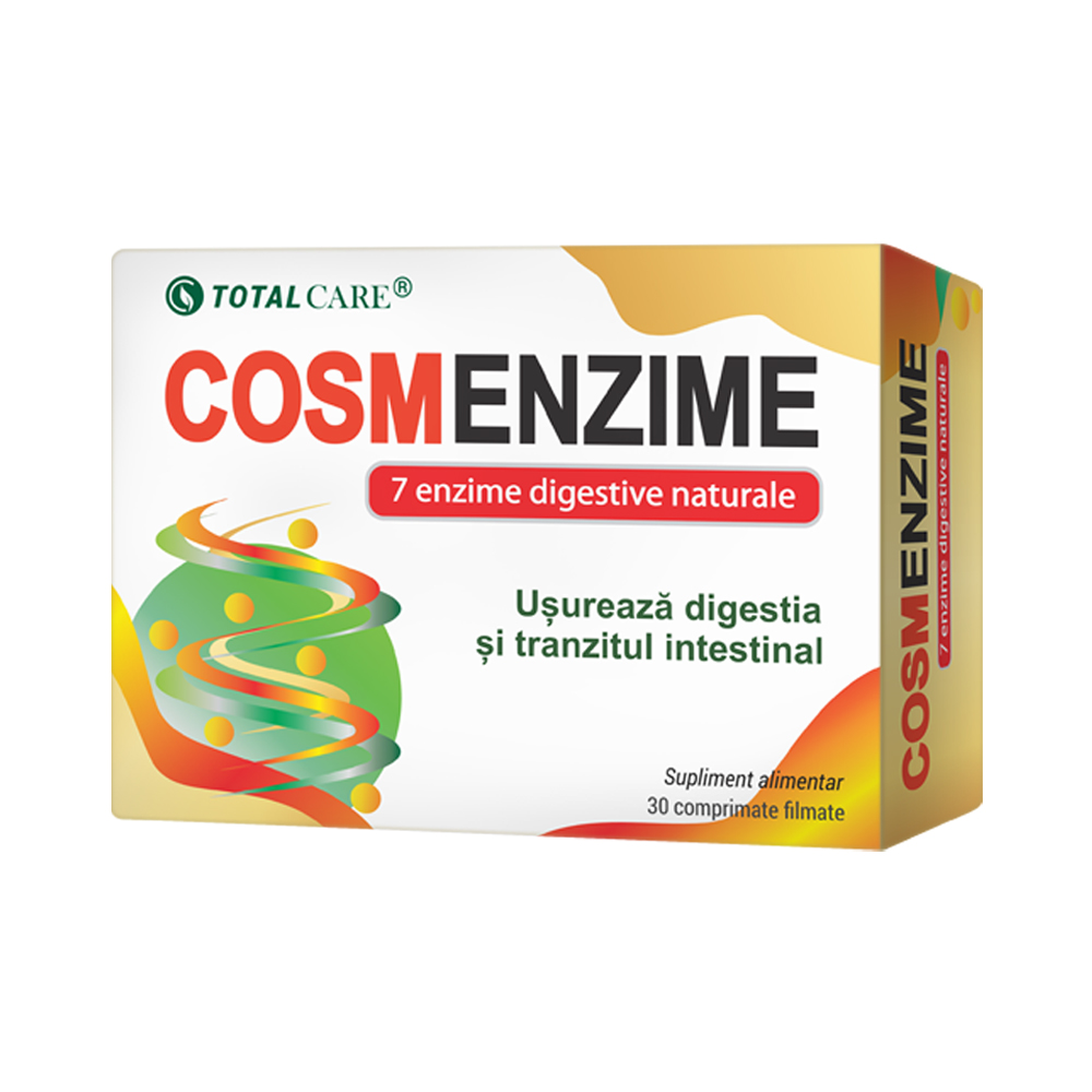 Cosmenzime Total Care, 30 tablete, Cosmopharm