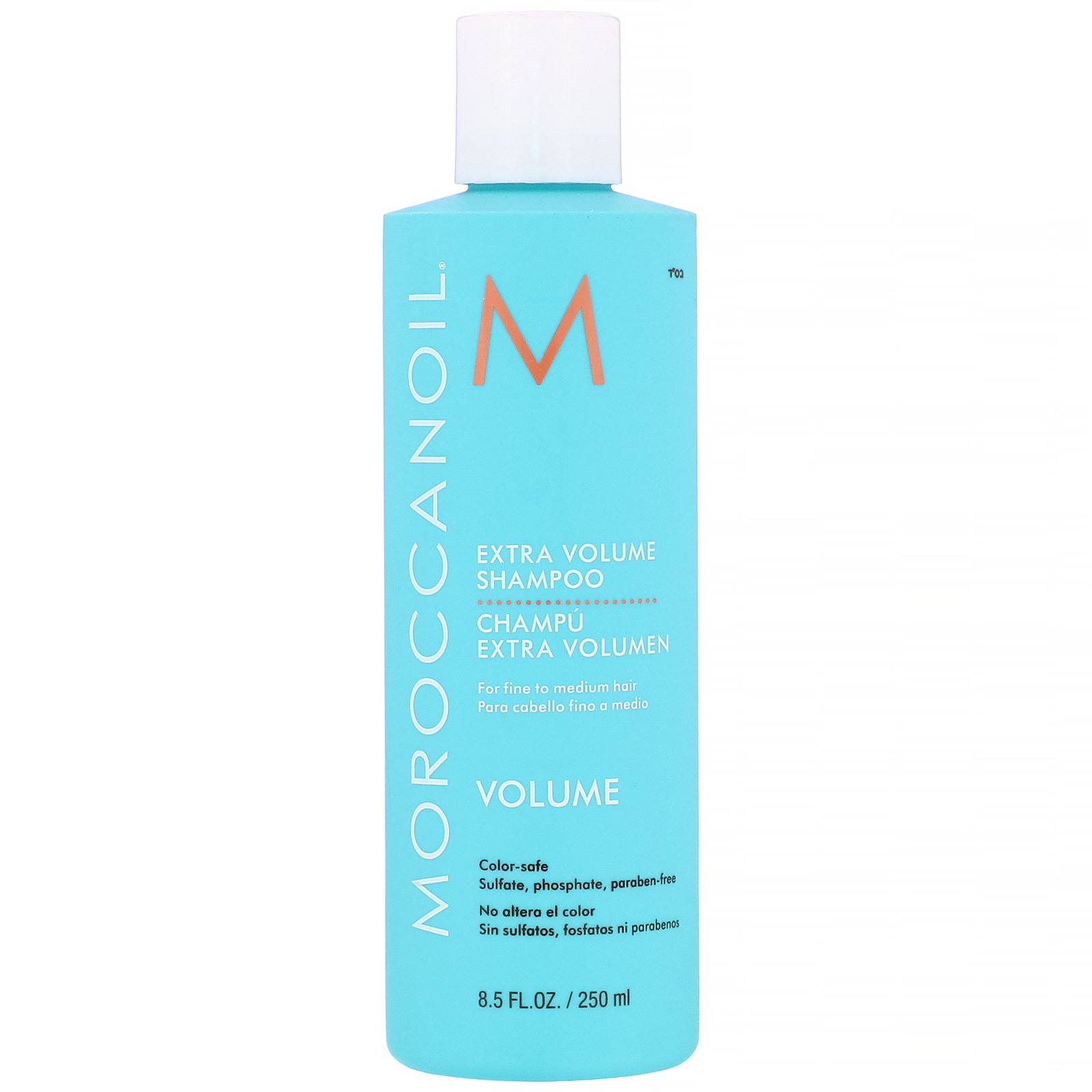 Sampon pentru extra volum par fin, 250 ml, Moroccanoil