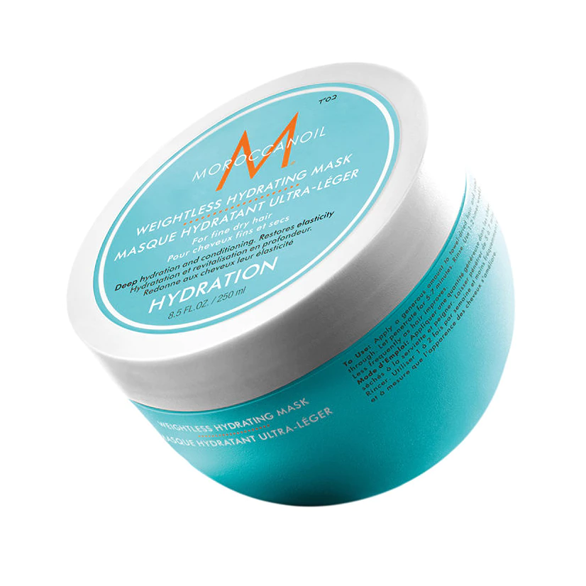 Masca intens hidratanta light Weightless Hydrating Mask, 250 ml, Moroccanoil