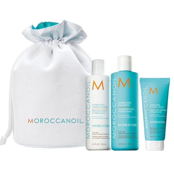 Set pentru hidratare Beauty in Bloom Hydration, Moroccanoil