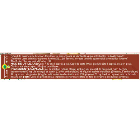 Laxativ antispastic D158, 20 capsule, Fares 614375