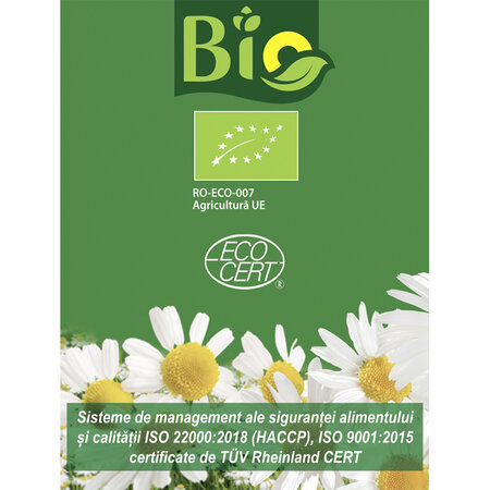 Ceai de musetel Bio D77, 20 plicuri, Fares 604332