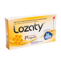 Lozaty cu aroma de propolis, 16 tablete, Sprint Pharma