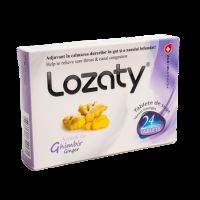 Lozaty cu aroma de ghimbir, 24 tablete, Sprint Pharma
