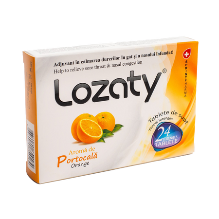 Lozaty cu aroma de portocale, Sprint Pharma