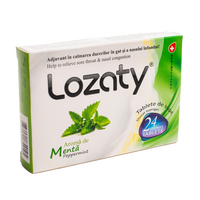 Lozaty cu aroma de menta, 24 tablete, Sprint Pharma