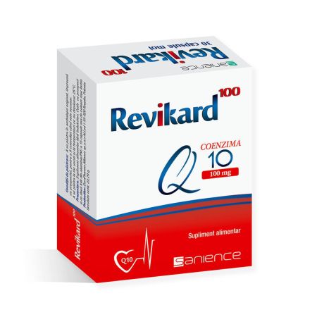 Revikard cu coenzima Q10 100mg, 30 capsule, Sanience