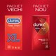 Prezervative Feel Thin XL, 10 bucati, Durex 606723
