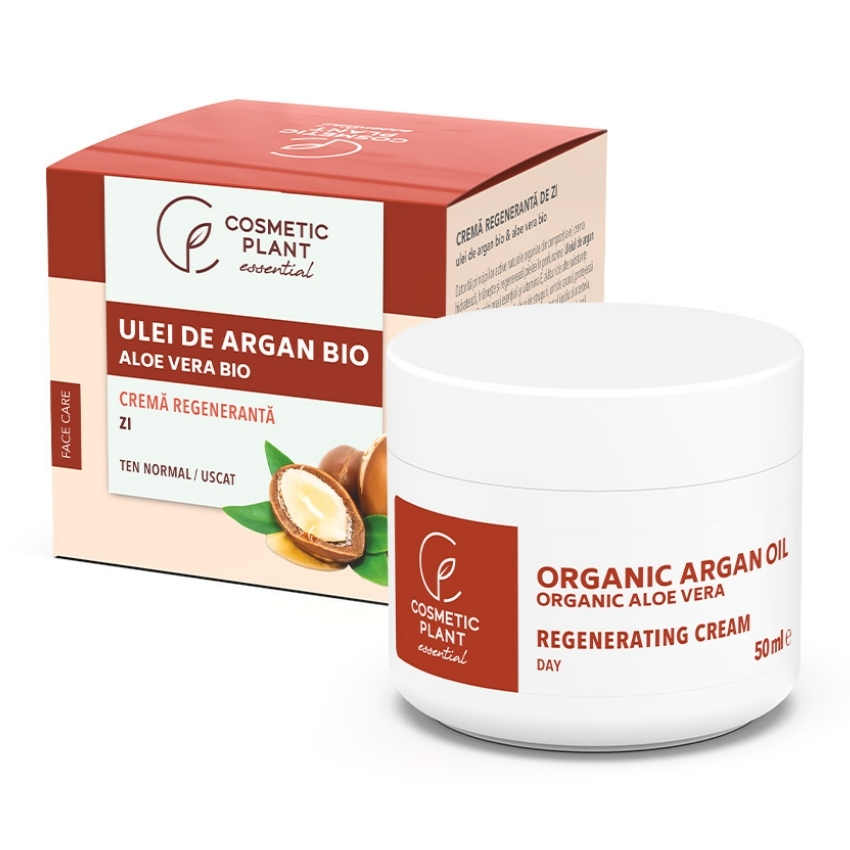 Crema regeneranta de zi Essential, 50 ml, Cosmetic Plant